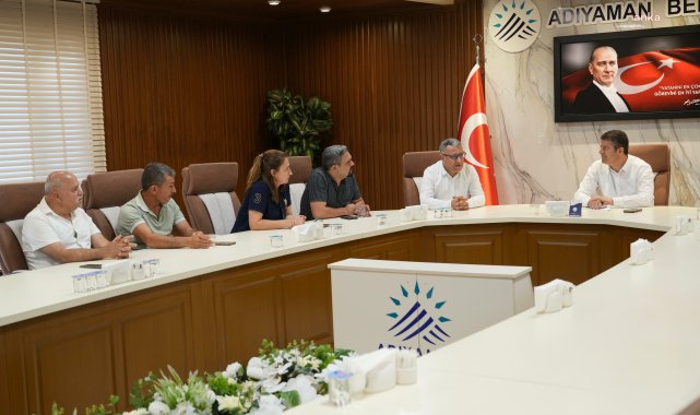 Kent Konseyi'nden Adıyaman Belediye Başkanı Tutdere'ye bayram ziyareti