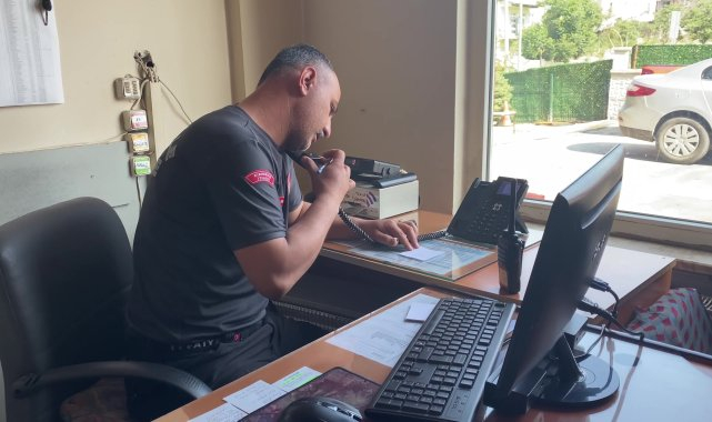 Kırıkkale'de kız meslek lisesinde yangın tatbikatı