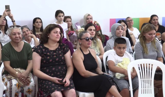 Konaklı minikler karne sevinci yaşadı