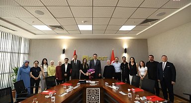 Mahmut Arıkan, öğretmen heyetini kabul etti