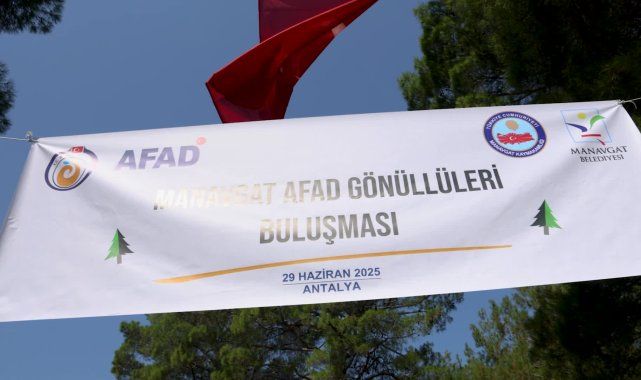 Manavgat'ta afet bilinci ve gönüllülük için doğa yürüyüşü