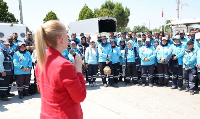 Merkezefendi Belediye Başkanı Doğan, personel ile bayramlaştı