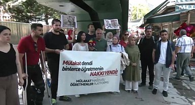 Mülakat mağduru öğretmenlerden Bakan Tekin'e istifa çağrısı: 