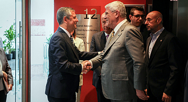 Müsavat Dervişoğlu görüşmesi sonrası Özel: 