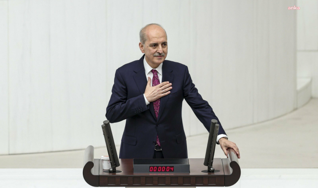 Numan Kurtulmuş yeniden TBMM Başkanlığı'na seçildi