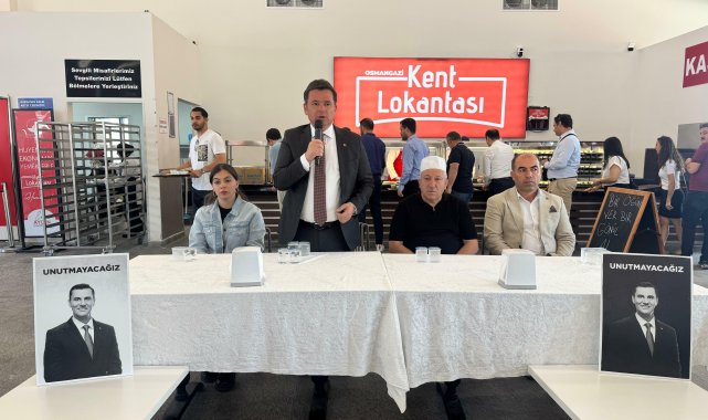 Osmangazi Kent Lokantası'nda Ferdi Zeyrek anısına ikram