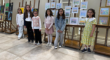 Pendik Belediyesi Çocuk Akademisi Yıl Sonu Sergisi izleyenlerden tam not aldı