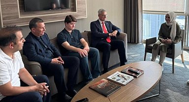 Sağlık Bakanı Memişoğlu: Hasan Basri Yalçın'ı ziyaret ettim, sağlık durumu iyi