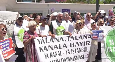 Sazlıdere ve Terkos havzalarında hızlanan betonlaşmaya itiraz kampanyası başlatıldı: "Kanala, ranta, talana hayır"