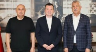 Silivri Belediye Başkanı Balcıoğlu, Adana Büyükşehir Belediye Başkanı Karalar'ı ağırladı 