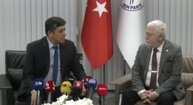 Yeniden Refah Partisi heyeti, DEM Parti heyetiyle bayramlaştı: Cumhur İttifakı ve birleşenlerinden herhangi bir şekilde bir bilgilenme almadık