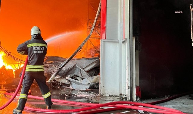 Tekirdağ İtfaiyesi, yılın ilk altı ayında 5 bin 889 olaya müdahale etti