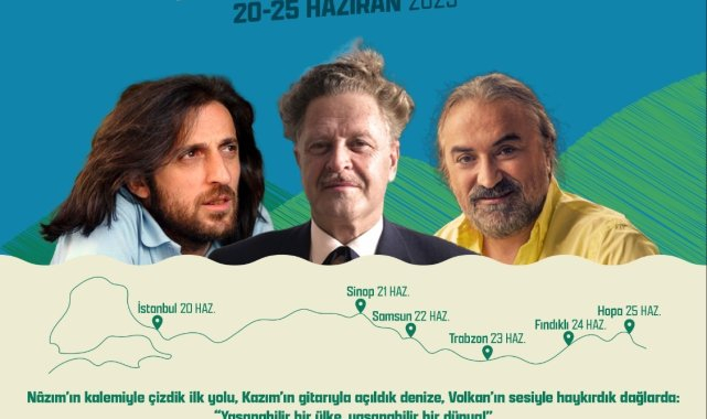 Trabzon'da "Nazım'dan Kazım'a Bir Volkan'dır Karadeniz" etkinliği düzenlenecek