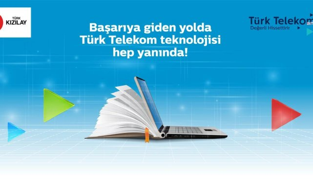 Türk Telekom'un desteklediği Kızılay 100. Yıl Kütüphaneleri ile deprem bölgesindeki öğrenciler sınavlara hazır