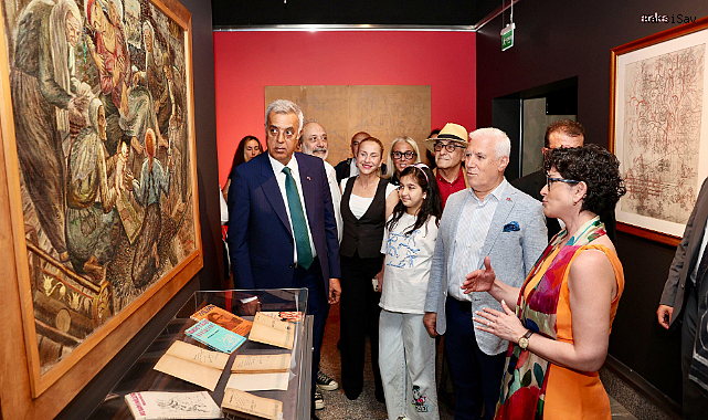 Usta ressam İbrahim Balaban'ın eserleri, Bursalılarla buluştu