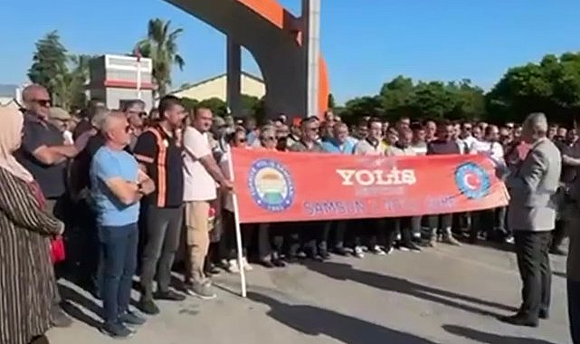 Yol İş Sendikası üyeleri, kamu işçisi için önerilen zam teklifini Karabük ve Samsun'da protesto etti