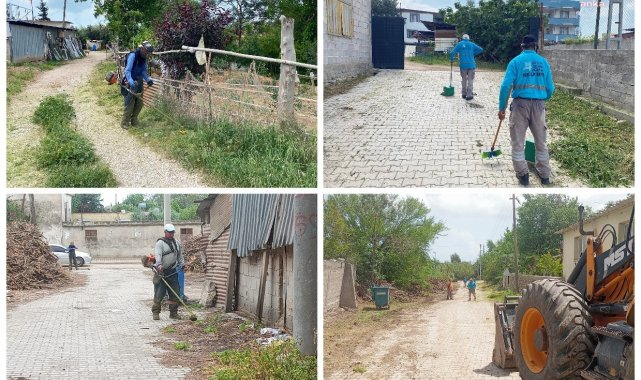 Yumurtalık Belediye Başkanı Altıok: "Çalışma arkadaşlarımız el ele vererek temizlik çalışmalarını yapıyor, bozuk yolları tek tek onarıyor"