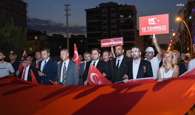 15 Temmuz şehitleri, Kahramankazan'da anıldı