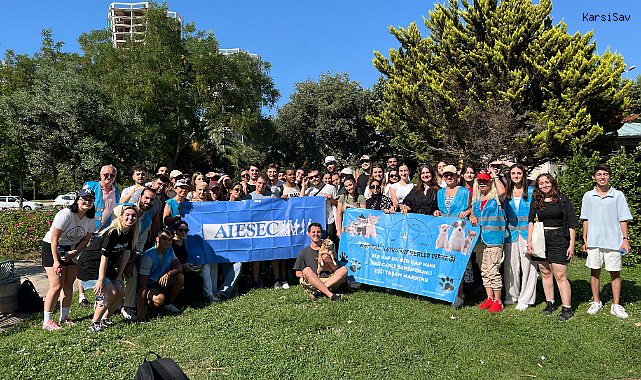 AIESEC ve Kartal Hayvanseverler Derneği Kartal'da El Ele