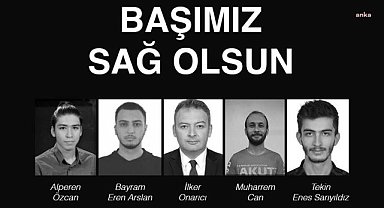 AKUT'tan Seyitgazi'deki yangında yaşamını yitiren 5 gönüllüsü için başsağlığı mesajı 