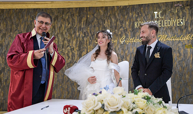 ANKA muhabiri Tenzile Aşçı, Halk TV kameramanı Şahin Karaşahin ile dünyaevine girdi