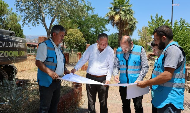 Aydın Büyükşehir Belediyesi'nden Nazilli'nin altyapısına yatırım