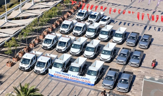 Aydın Büyükşehir Belediyesi'nin filosu genişliyor