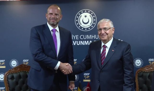 Bakan Güler, Belçikalı ve Slovenyalı mevkidaşlarıyla görüştü