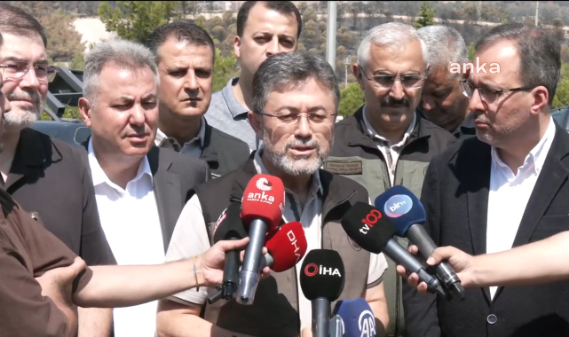 Bakan Yumaklı, 3 ilde 4 yangının sürdüğünü açıkladı
