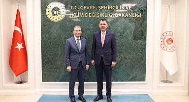 Başkan Ahmet Cin’den Bakan Murat Kurum’a Ziyaret
