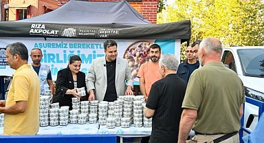 Beşiktaş Belediyesi'nden geleneksel aşure hayrı 