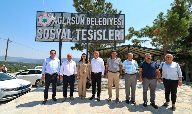 Burdur Belediyeler Birliği Encümen Toplantısı, Ağlasun'da gerçekleştirildi