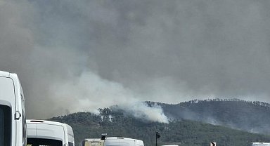 Bursa'daki orman yangını nedeniyle Harmancık ilçesindeki 3 mahalle için tahliye kararı alındı 