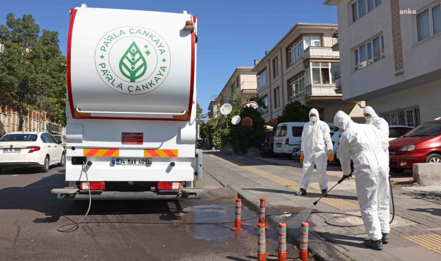 Çankaya Belediyesi daha temiz bir kent için 7/24 çalışıyor