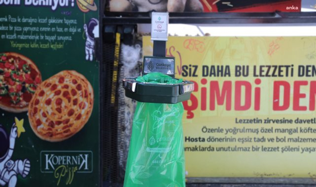 Çankaya'da küllüklü kompozit çöp kutularının sayısı artıyor, yere izmarit atılması önlenecek