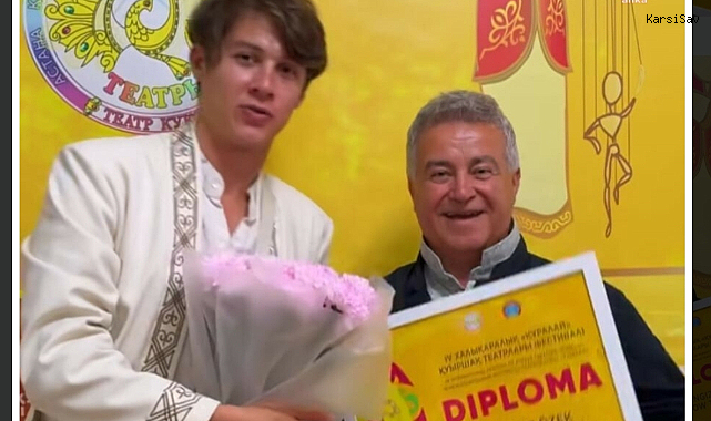 Cengiz Özek Gölge Tiyatrosu'na Kazakistan'dan ödül