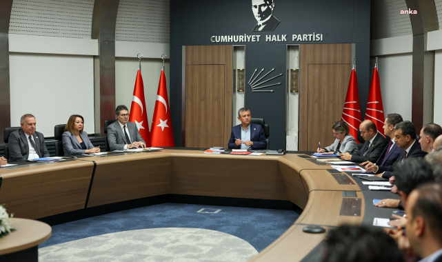 CHP MYK olağanüstü toplandı