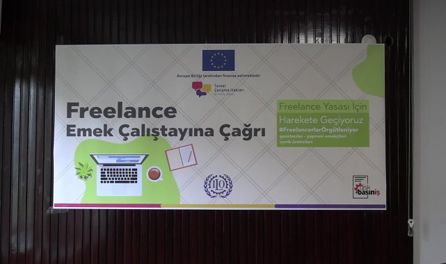 DİSK Basın-İş Sendikası'ndan freelance çalışanlara yönelik yasal düzenleme talebi