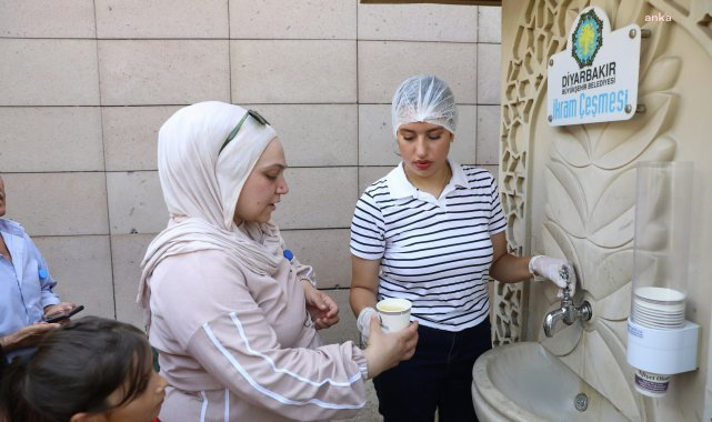 Diyarbakır Büyükşehir Belediyesi hastanelerde limonata ikramına başladı
