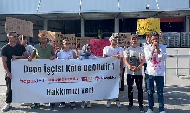 Esenyurt HepsiJet depo işçilerinden çalışma şartlarına tepki: 20 işçi işten ayrıldı