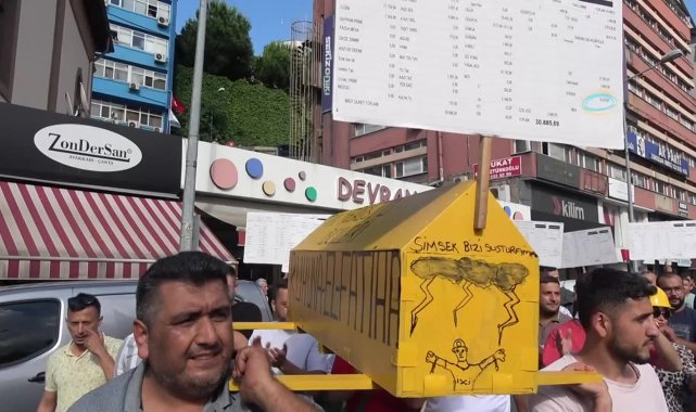 Kamu işçilerinde Zonguldak'ta eylem
