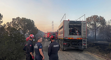 Kartal Belediyesi, Silivri'de çıkan ve kontrol altına alınan orman yangınını söndürme çalışmalarına destek verdi