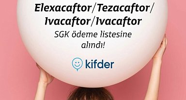 Kistik fibrozis hastaları için üçlü mutasyon ilacı, SGK geri ödeme listesine alındı