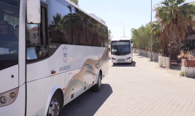 Konak'ta yaz okulu denizde final yaptı