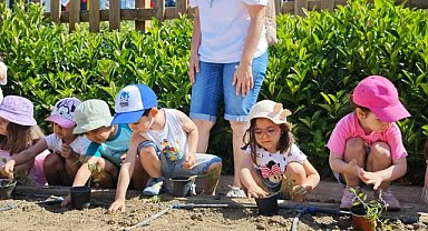 Maltepe Çocuk Tarım Parkı, küçük ziyaretçilerini ağırladı