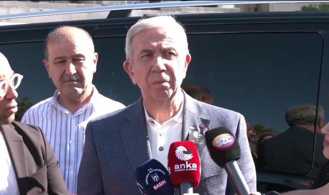 Mansur Yavaş: "Alnımız açık, korktuğumuz bir şey yok"