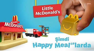 McDonald's Türkiye'den Happy Meal sürprizi: McDonald's dünyasına özel oyuncaklar çocukları bekliyor