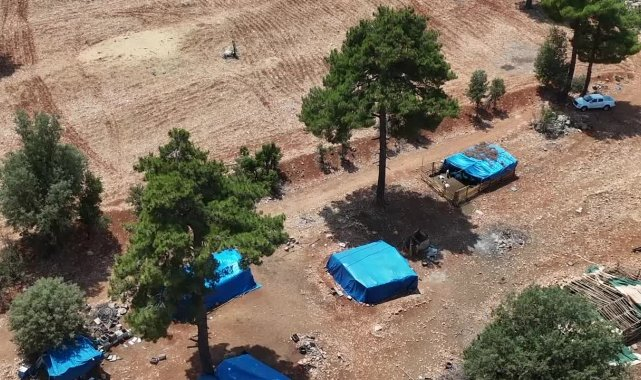Mersin Büyükşehir Belediyesi'nden Yörüklere sulama tankeri desteği