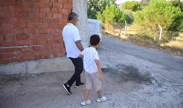Muğla Büyükşehir Belediyesi, 6 yaşındaki otizmli birey Görkem Yücel'in hayalini gerçekleştirdi