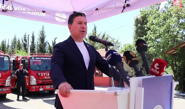 Muğla'da 25 tanker mahallelere teslim edildi